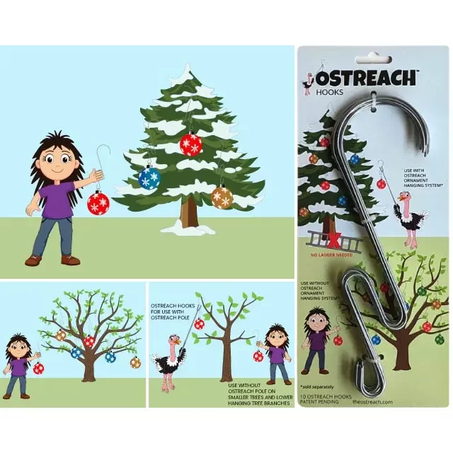 Heavy Duty Ornament Hook OSTREACH