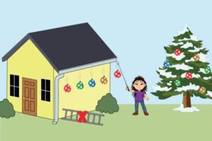How to Hang Ornaments Safely Without Damaging Your Gutters