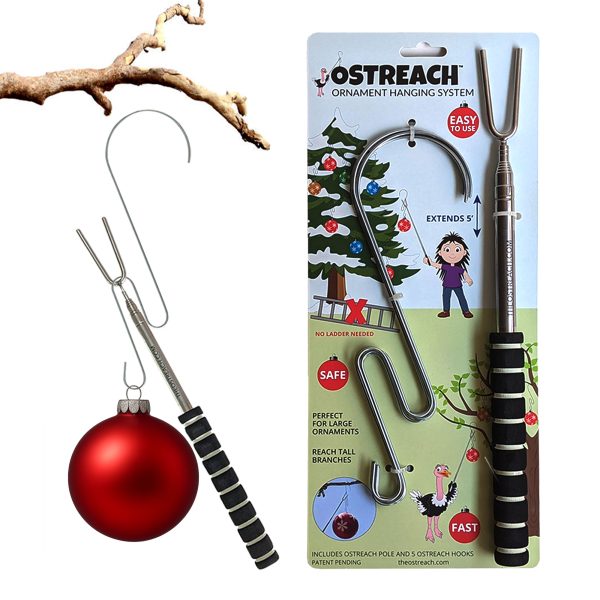 Hang Ornaments Without A Ladder